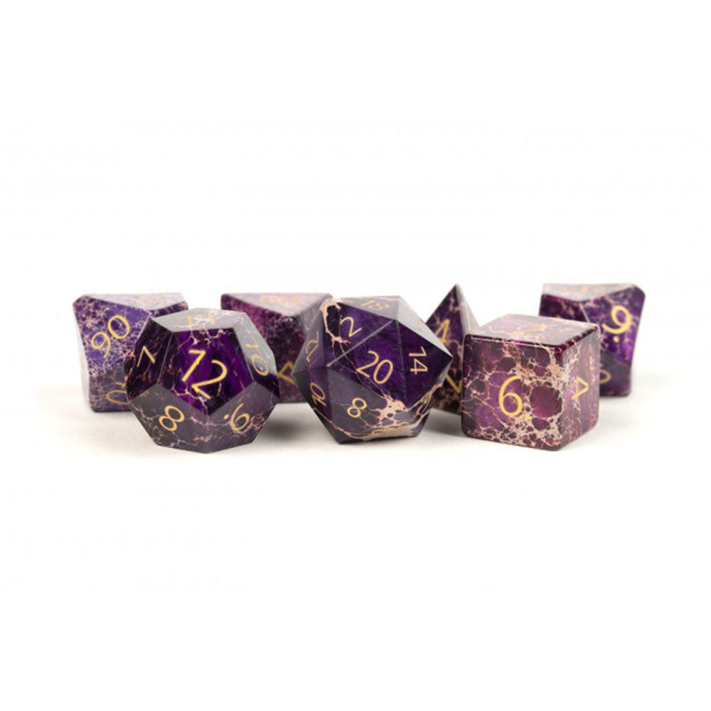 MDG Engraved Polyhedral Dice Set 16mm