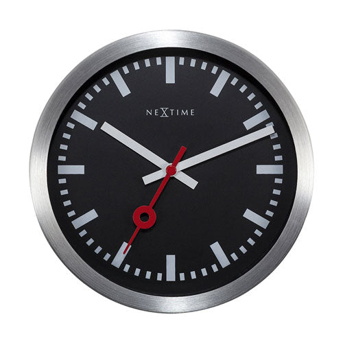 NeXtime Station Stripe Clock 19cm