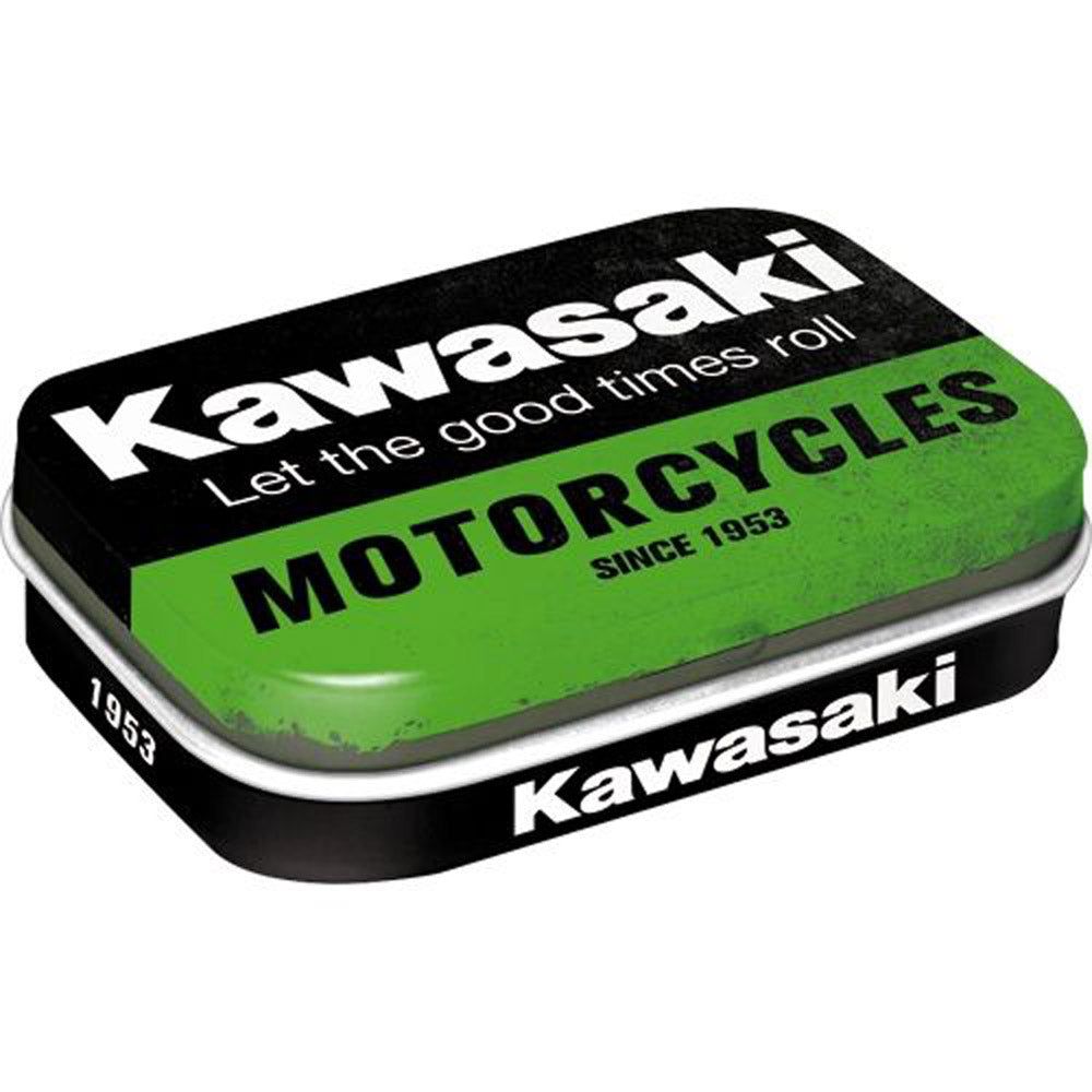 Kawasaki Nostalgic-Art Mint Box (4x6x2cm)