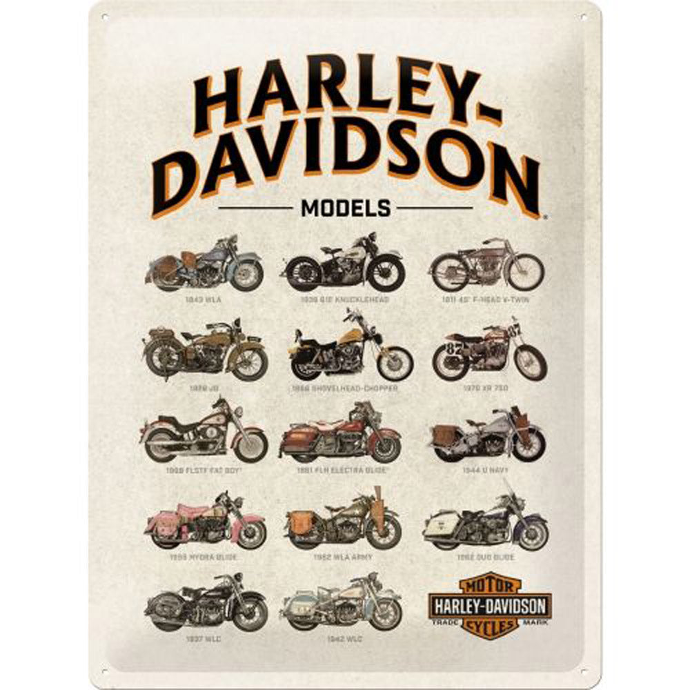 Nostalgic-Art Harley-Davidson Large Sign