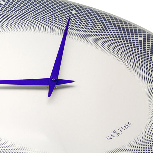 NeXtime Deep Wall Clock 50cm (Blue)