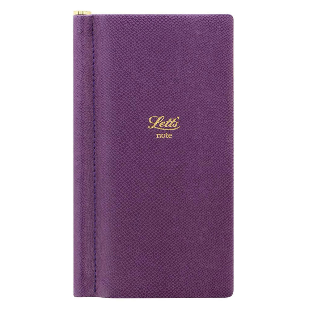 Letts Legacy Slim Pocket Notebook with Gold Pen