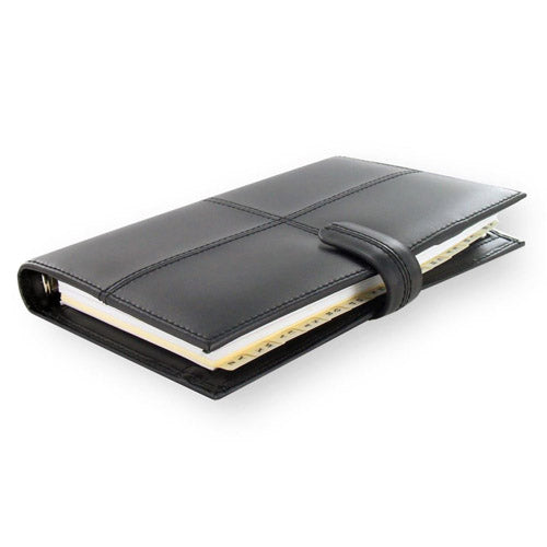 Filofax Classic Compact Personal Organiser (Black)