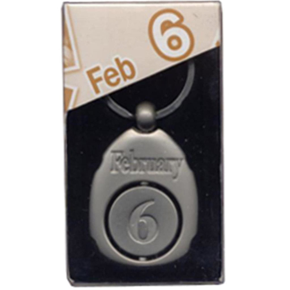 February Chronicle Keyring