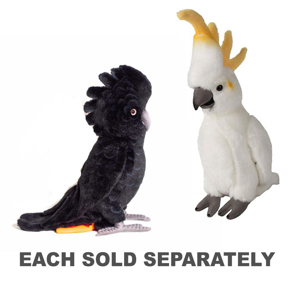 Eco Buddies Cockatoo Plush Toy 25cm