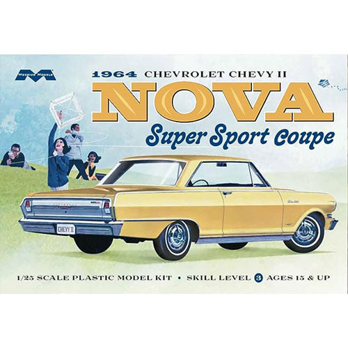 1964 Chevy Nova Super Sport Plastic Kit 1:25 Scale