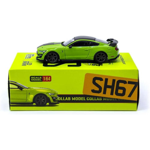 Ford Mustang Shelby GT500 1:64 Model Car (Lime)