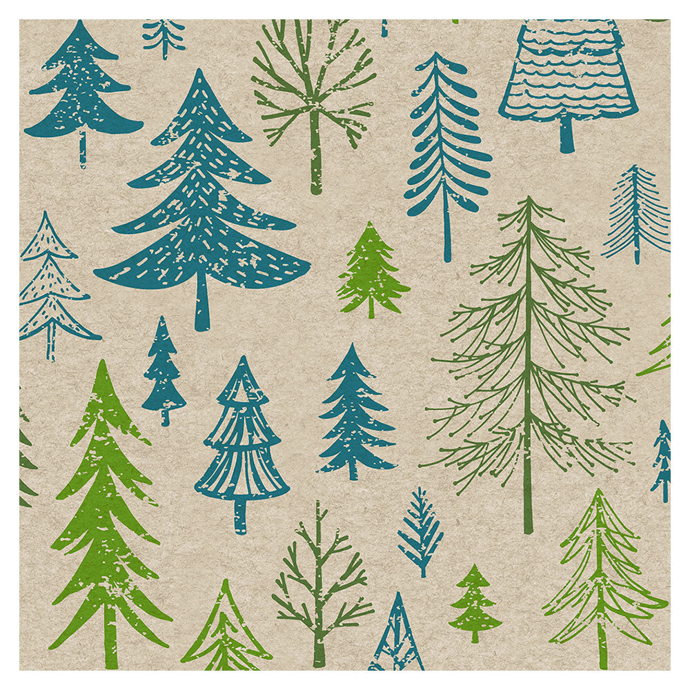 Paper+Design Christmas Tree Luncheon Napkins