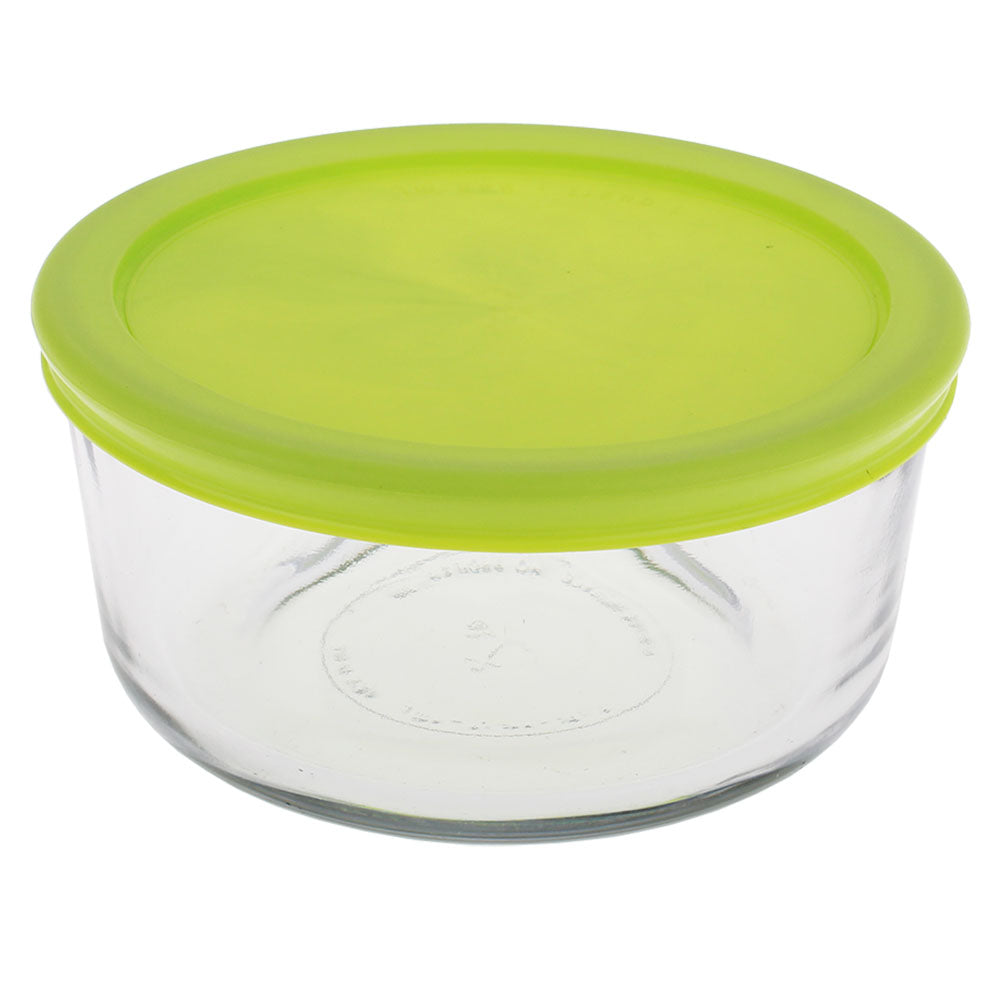 Kitchen Classics Round Container with Green Lid (4Cup/946mL)