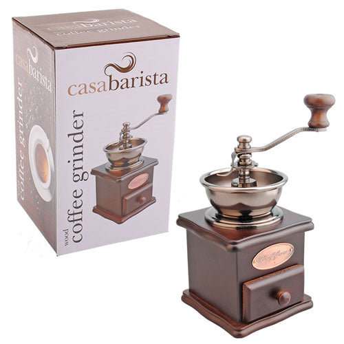 Casabarista Dark Wood Coffee Grinder