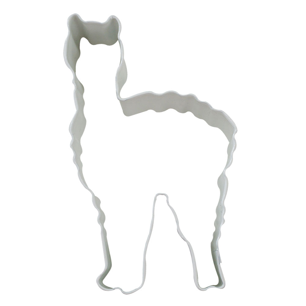 R&M Llama Cookie Cutter 10.2cm (White)