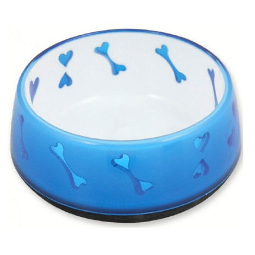 Pawise Lifestyle Dog Love Bowl (Blue)