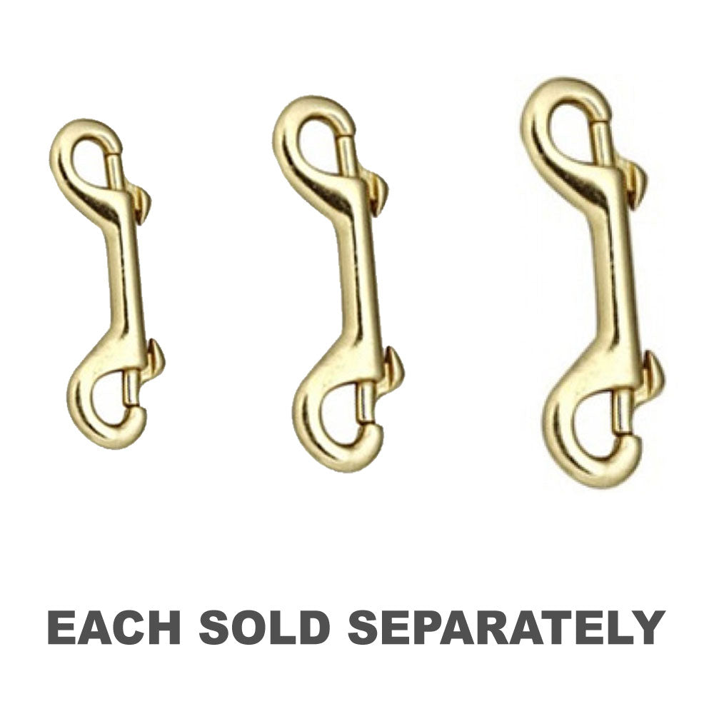 Brass Double Ended Snap Hook