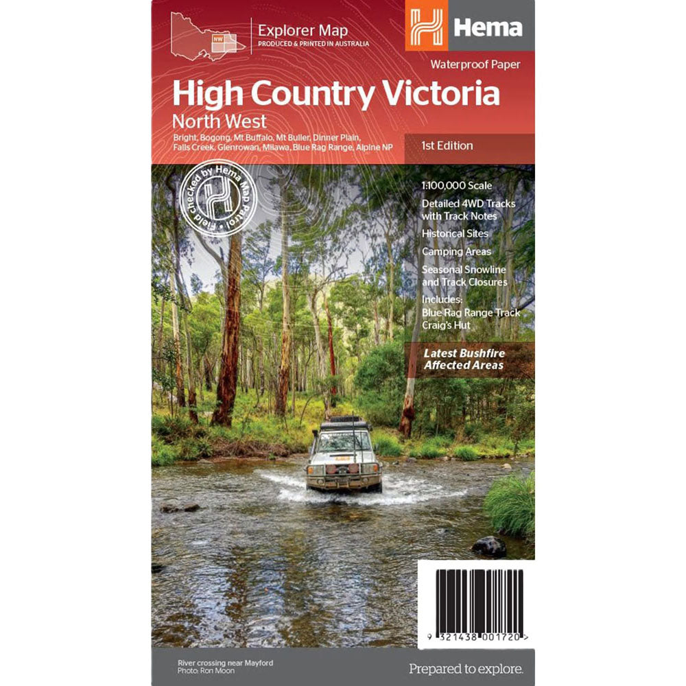 Hema High Country Victoria Map