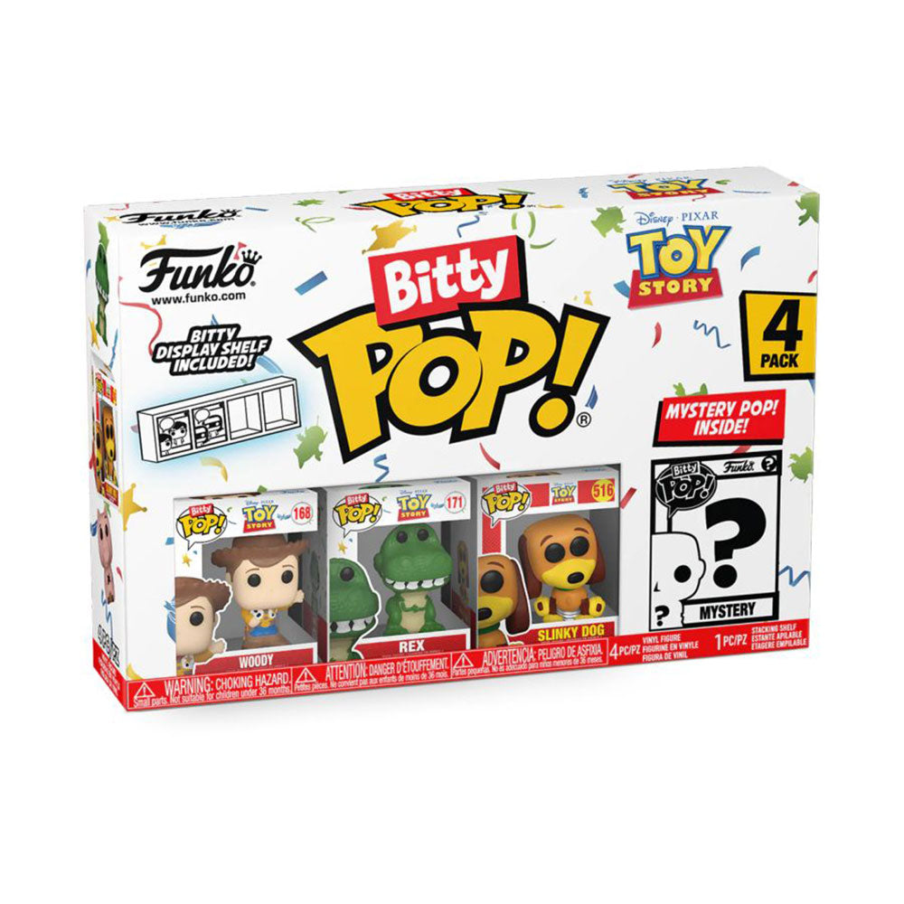 Toy Story Woody Bitty Pop! 4-Pack