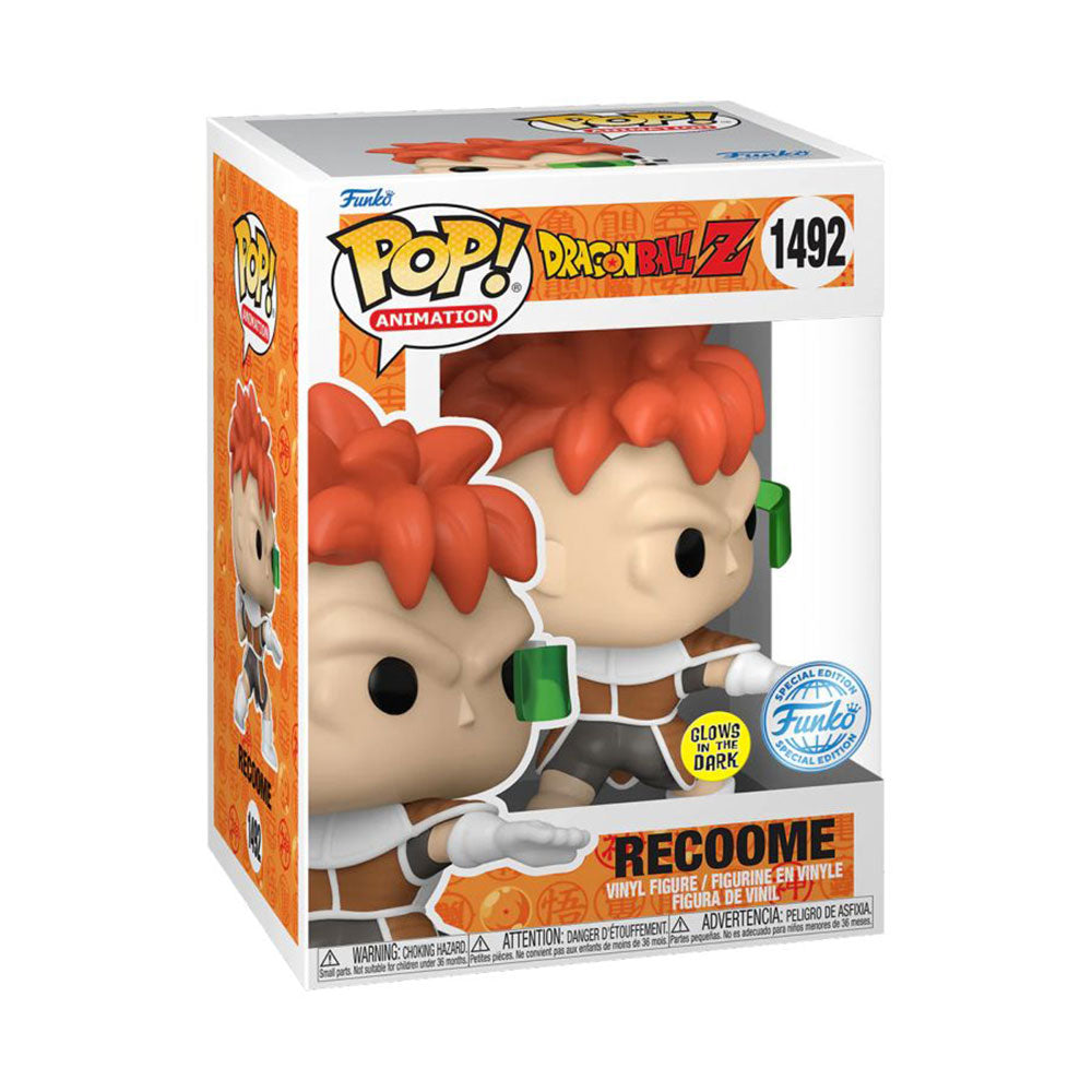 Dragonball Z Recoome US Exclusive Glow Pop! Vinyl