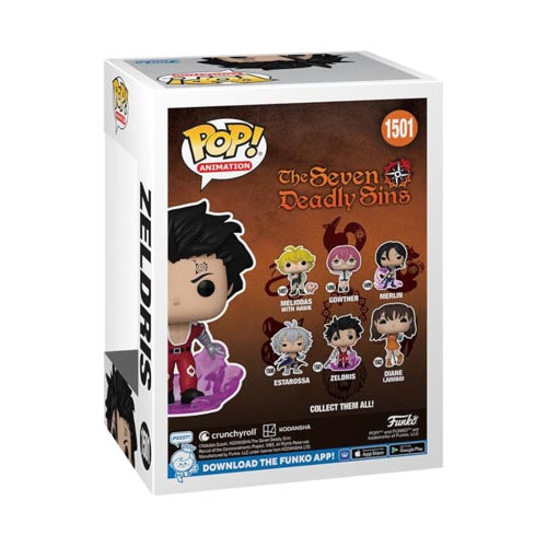 Seven Deadly Sins Zeldris Pop! Vinyl