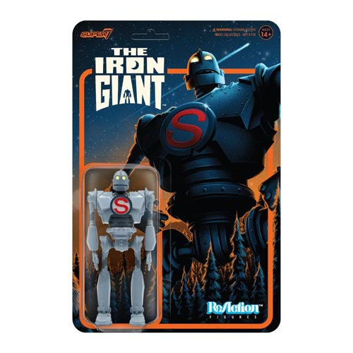 Iron Giant Super the Iron Giantmurray Reaction 3.75" Figure