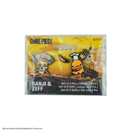 One Piece 2023 Sanji & Zeff Set of 2 Pins