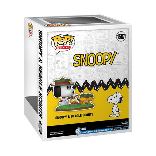 Peanuts Snoopy & Beagle Scouts Pop! Deluxe