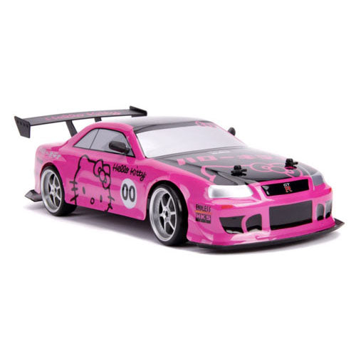 Hello Kitty 2002 Nissan Skyline GT-R BNR34 1:10 R/C Car