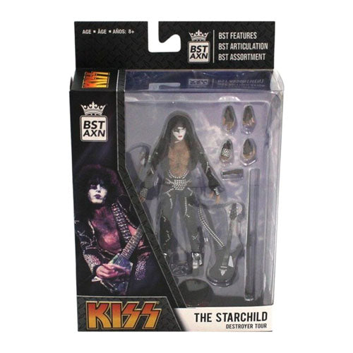 Kiss The Starchild Paul Stanley BST AXN 5'' Action Figure