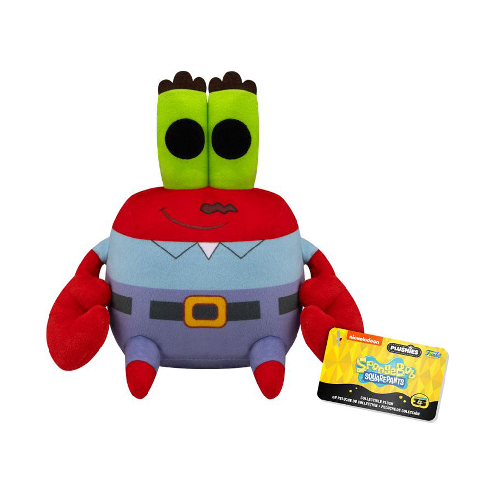 Spongebob: 25th Anniversary Mr. Krabs 7" Pop! Plush