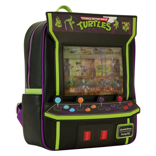 TMNT: 40th Anniv Vintage Arcade Mini Backpack