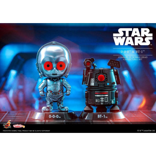 Star Wars 0-0-0 & BT-1 Cosbaby Collectible Set