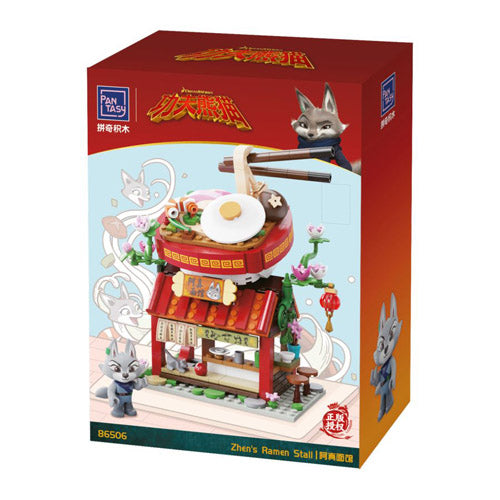 Kung Fu Panda Zhen’s Noodle Restraurant Buildable Set