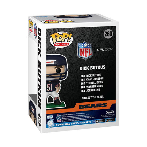 NFL: Bears Dick Butkus Pop! Vinyl