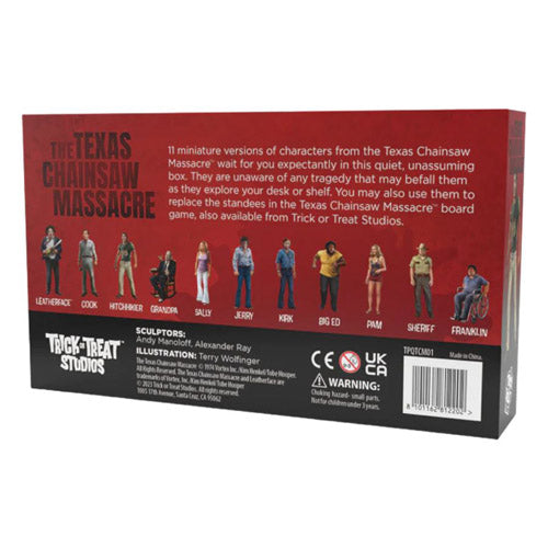 Texas Chainsaw Massacre Miniature Characters (Set of 11)