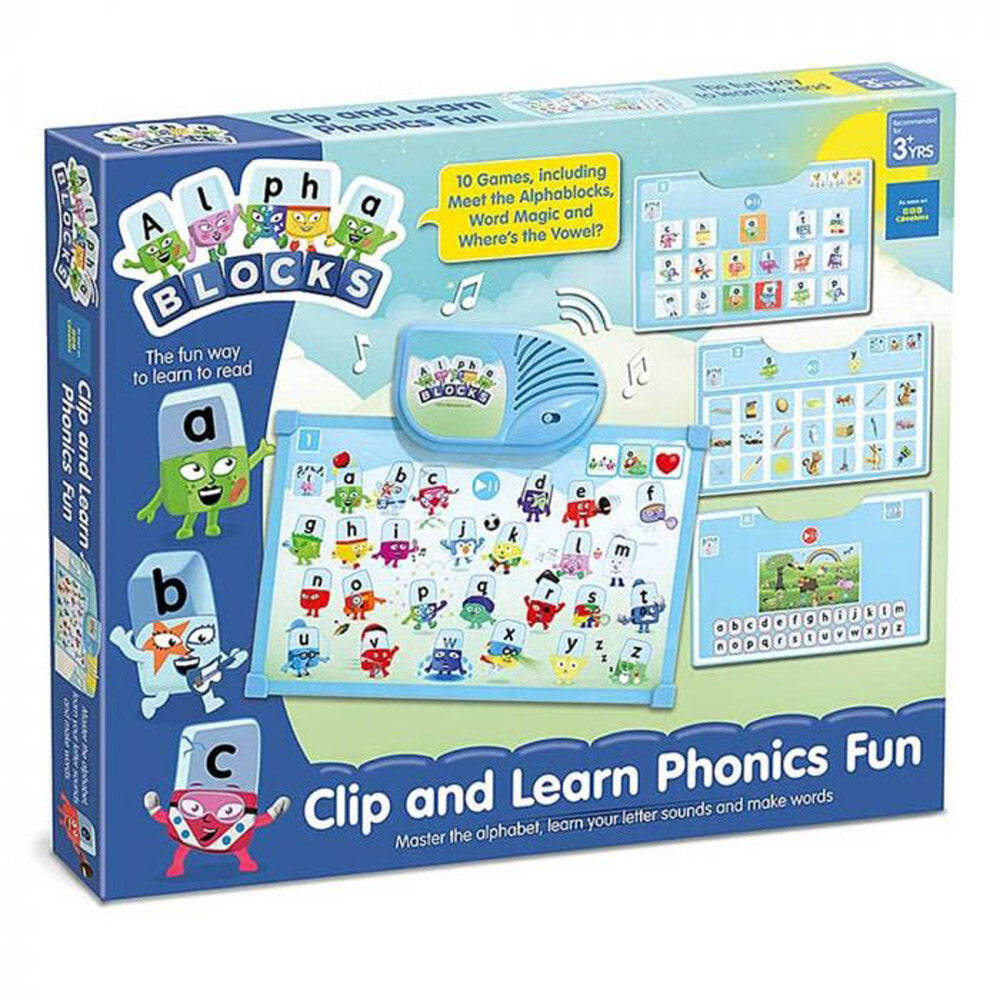 Alphablocks Clip & Learn Phonics Fun