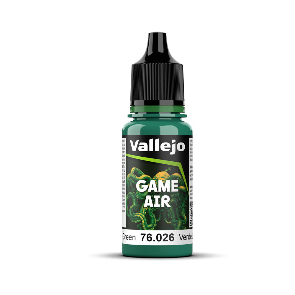 Vallejo Game Air Acrylic Paint 18mL (Green)