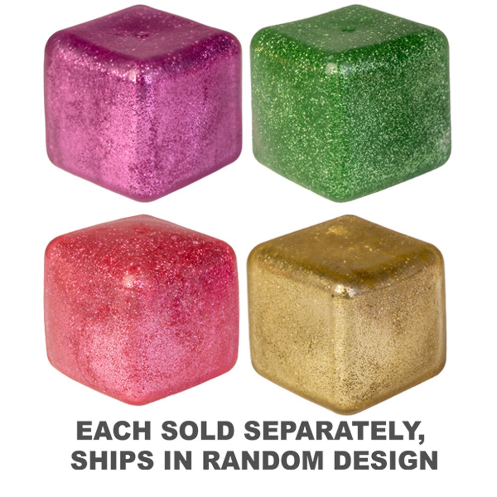 Smoosho's Sensory Glitter Jelly Cube Squishy (1pc Random)