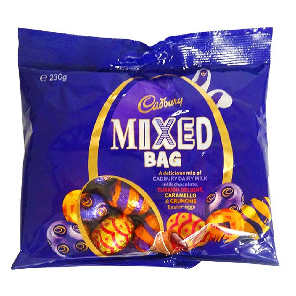 Cadbury Mixed Selections Bag 230g (Approx. 21 Eggs)