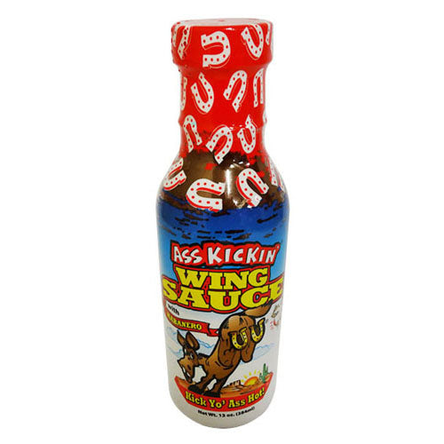 Ass Kickin Wing Sauce with Habanero Bottle 348mL