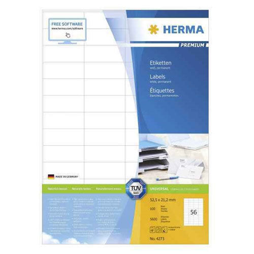 Herma Premium Labels A4 52.5mm 100pc