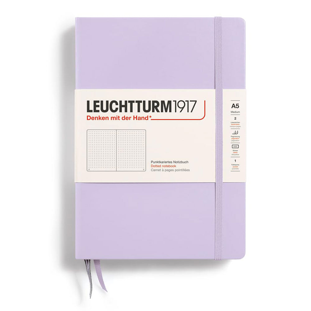 Leuchtturm Hardcover Dotted Notebook A5