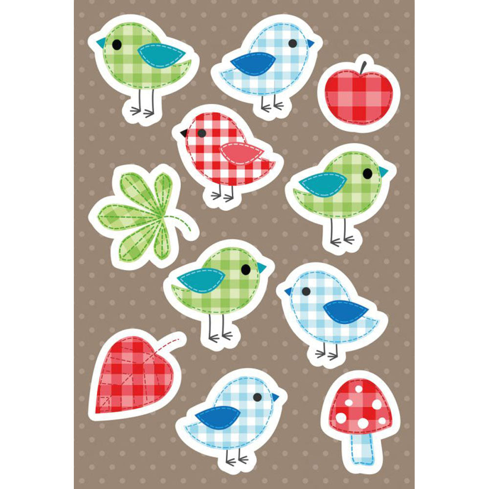 Herma Birdies Cardboard Sticker