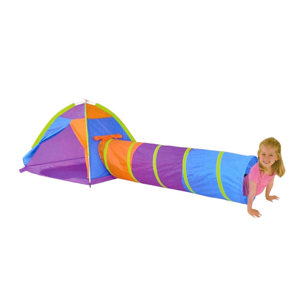 Bright Coloured Tent and Tunnel Toy