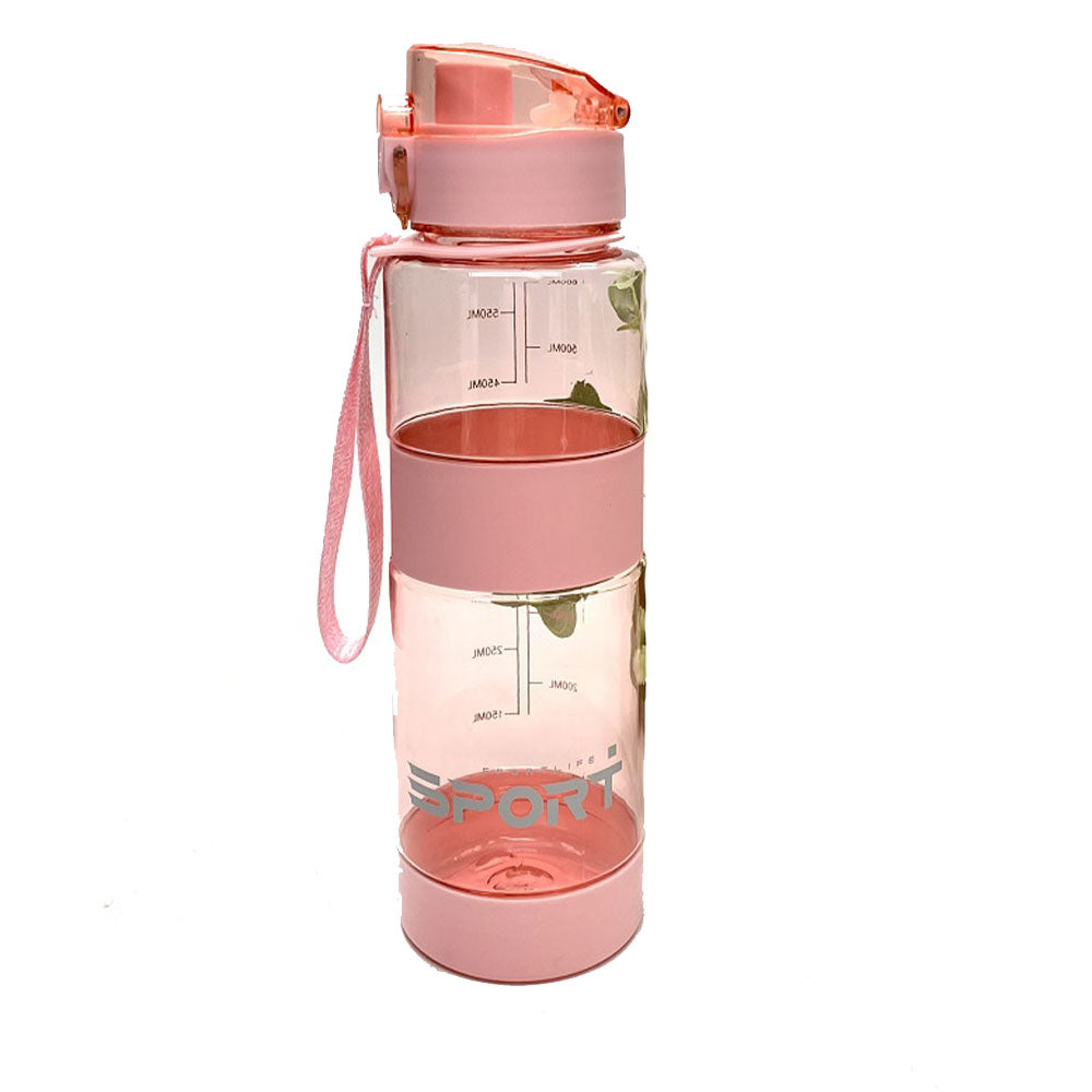 Plastic Sports Bottle 600mL