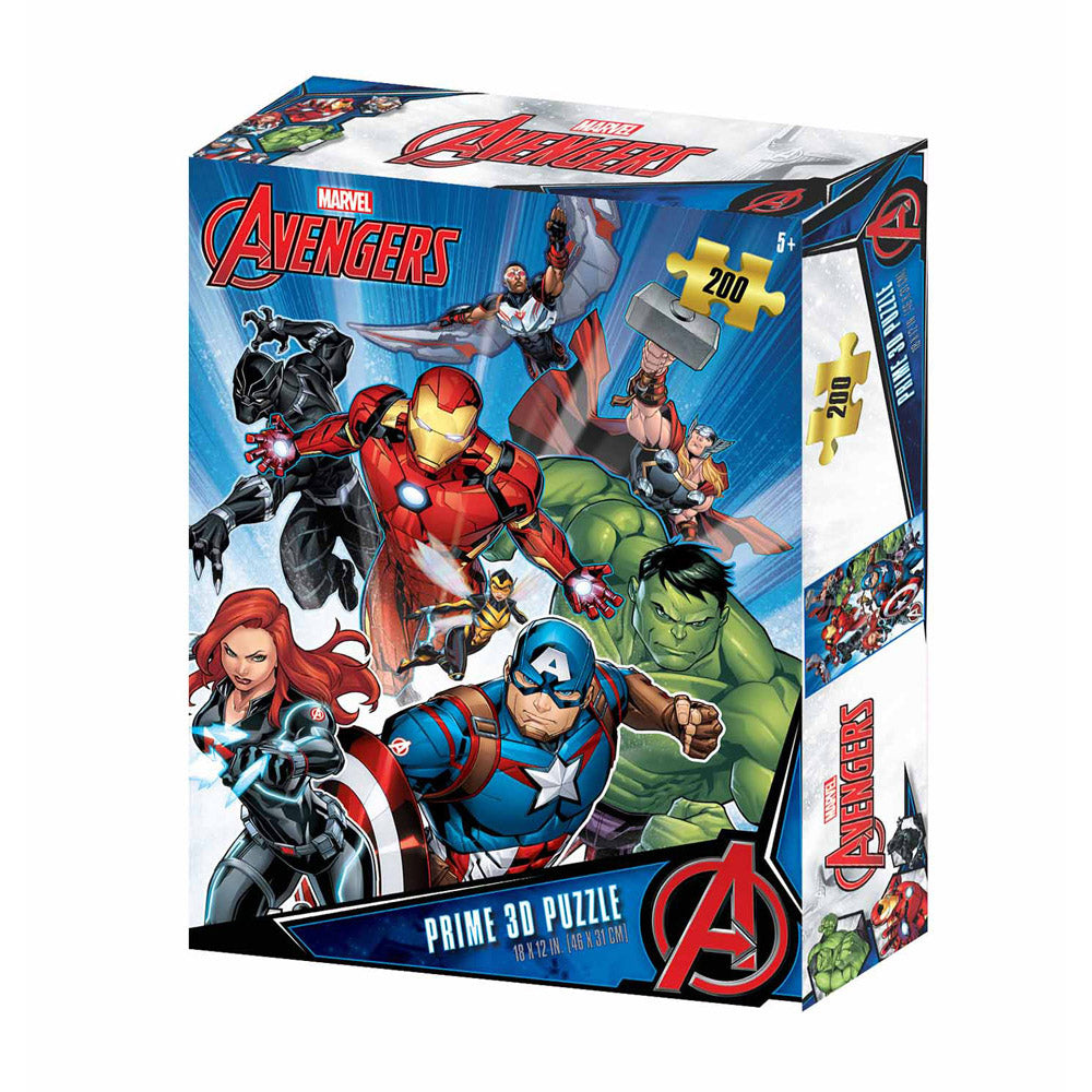 Prime3D Marvel Avengers 200-Piece 3D Puzzle