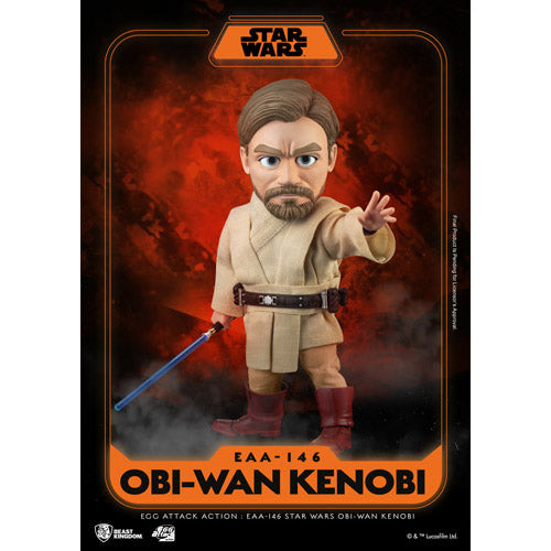 BK Egg Attack Action Star Wars Obi Wan Kenobi Figure