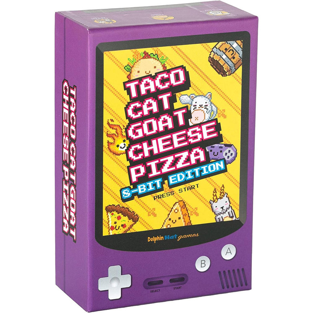 Taco Cat Goat Cheese Pizza 8-Bit Edition Party Game