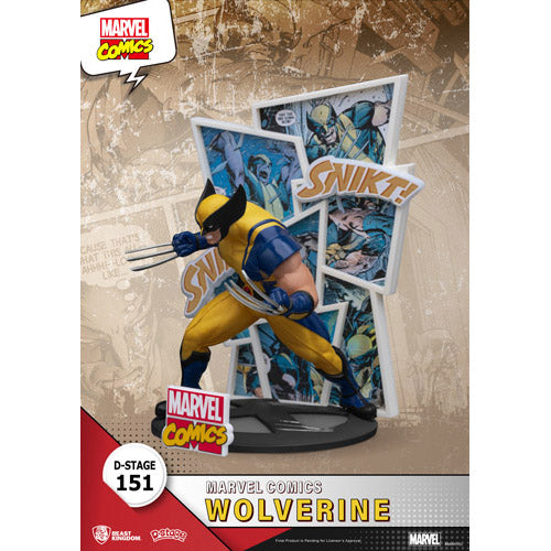 Beast Kingdom D Stage Marvel Comics Wolverine Figure