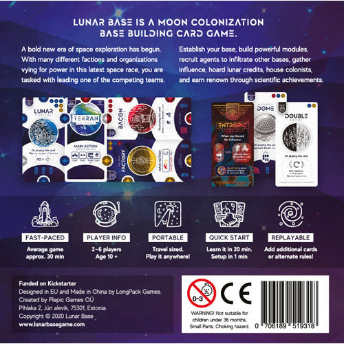 Lunar Base Strategy Game