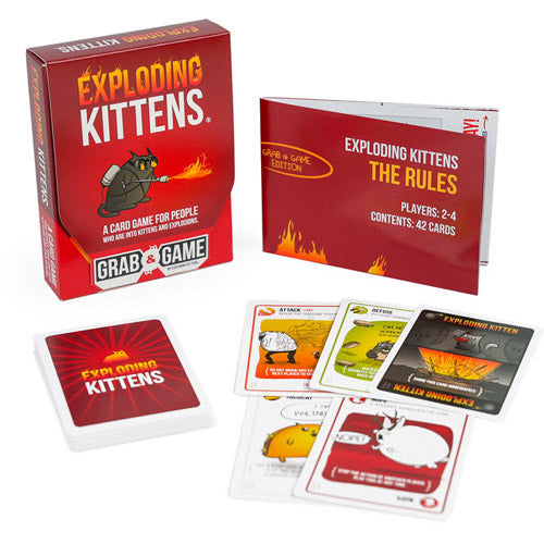 Grab & Game Exploding Kittens Party Game