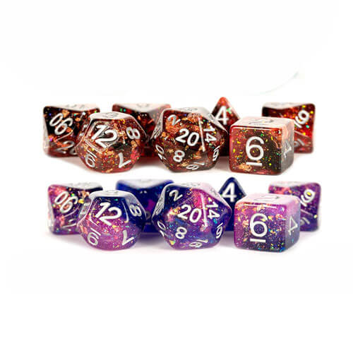 MDG Resin Eternal Polyhedral Dice Set 16mm