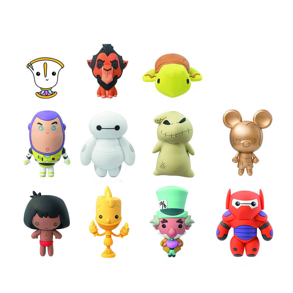 Keyring 3D Blind Bag Disney (24 Pk)